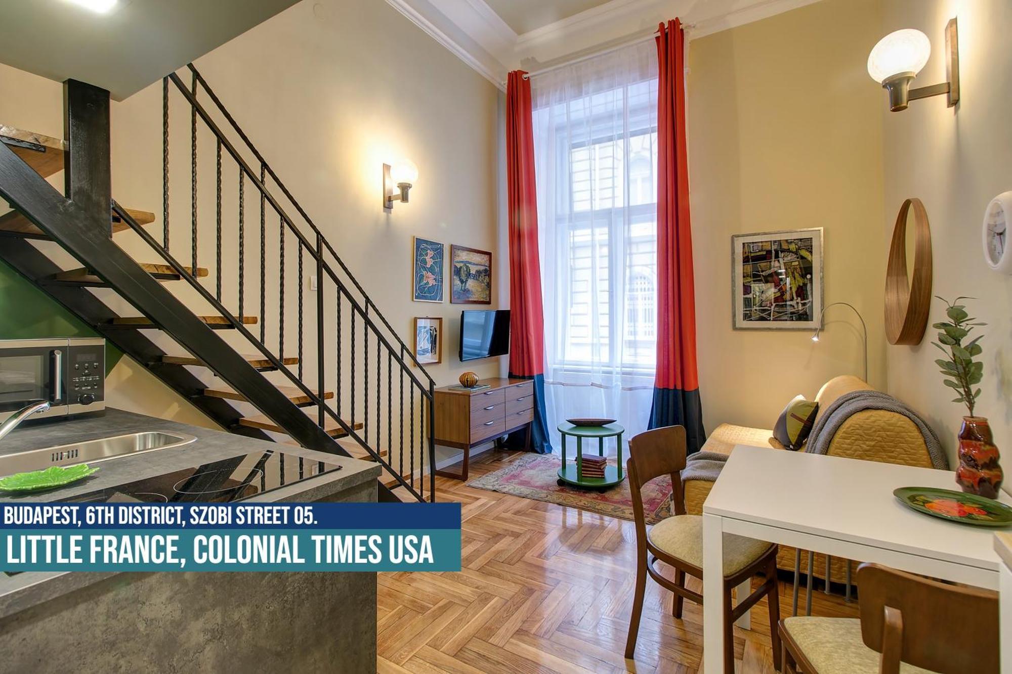 Little Americas Usa Colonial Times Apartments بودابست المظهر الخارجي الصورة