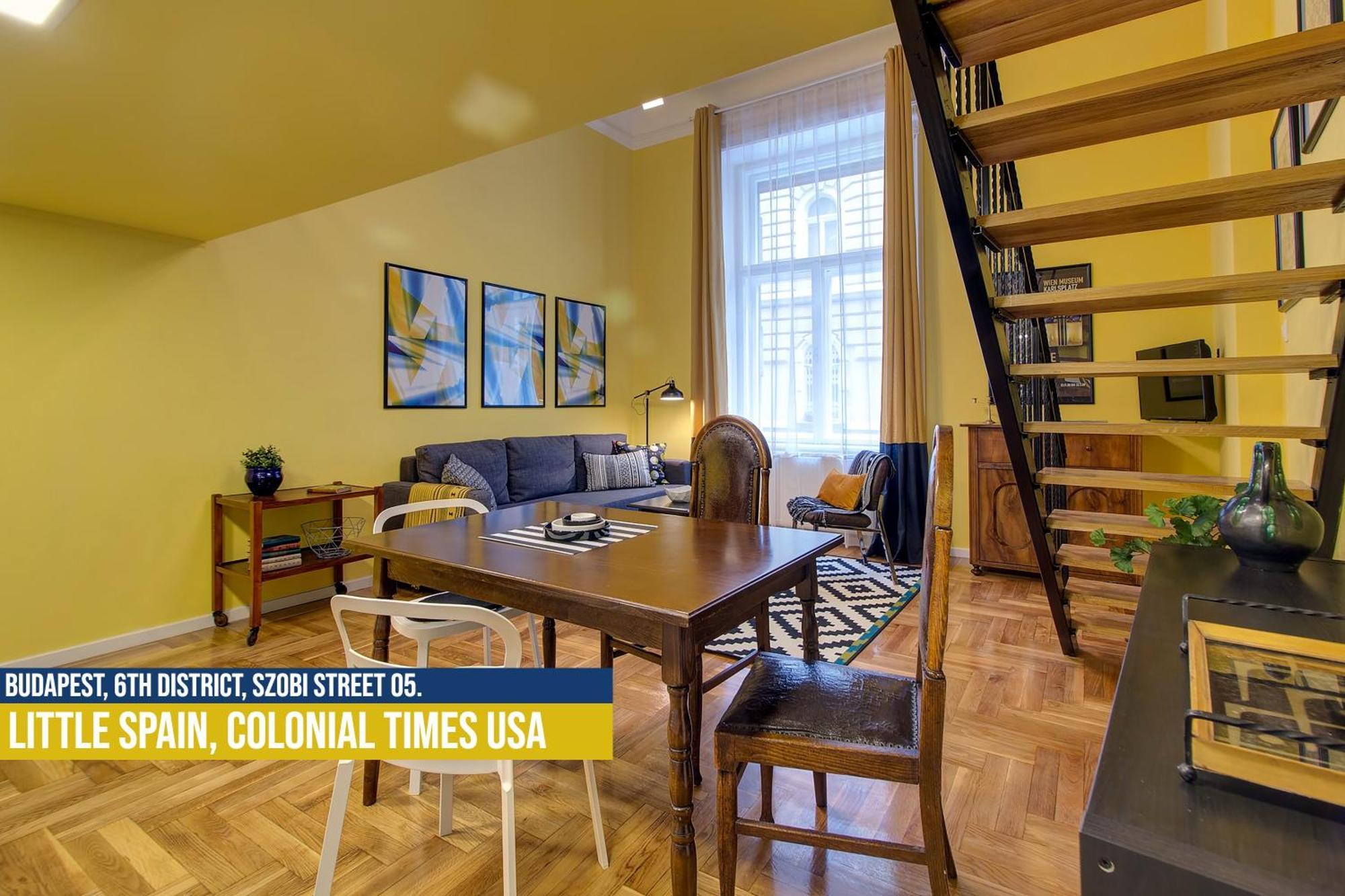 Little Americas Usa Colonial Times Apartments بودابست المظهر الخارجي الصورة