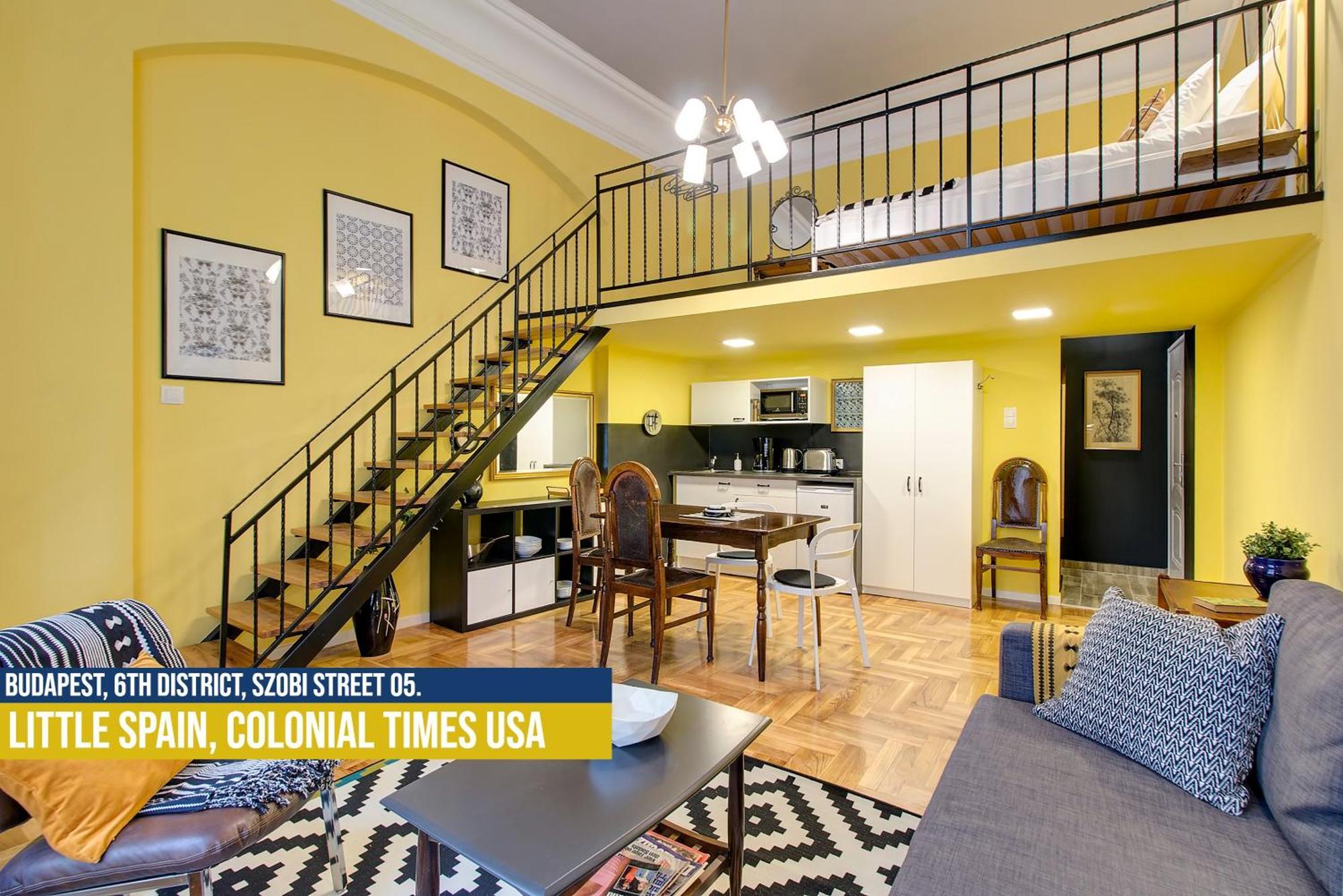 Little Americas Usa Colonial Times Apartments بودابست المظهر الخارجي الصورة