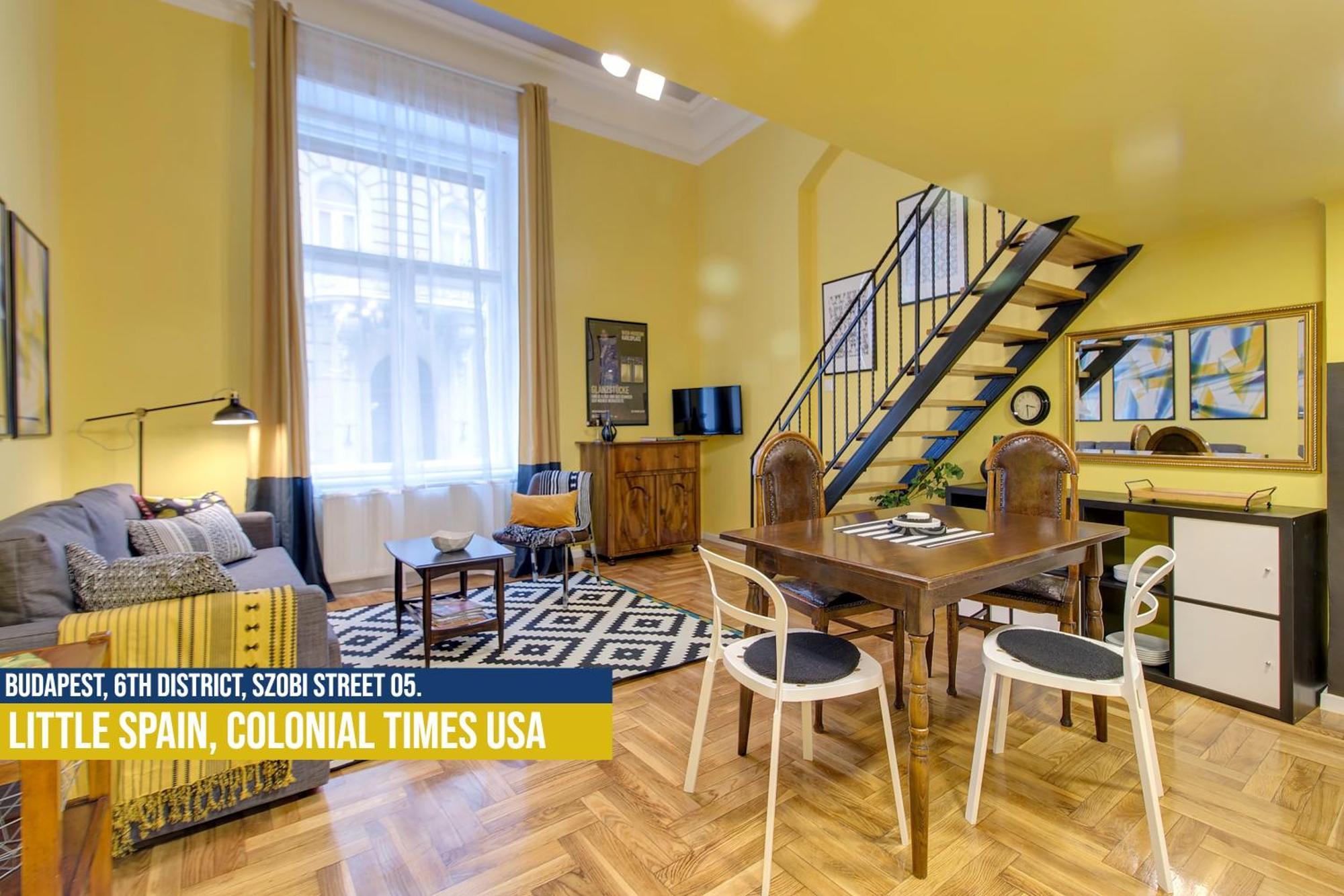 Little Americas Usa Colonial Times Apartments بودابست المظهر الخارجي الصورة
