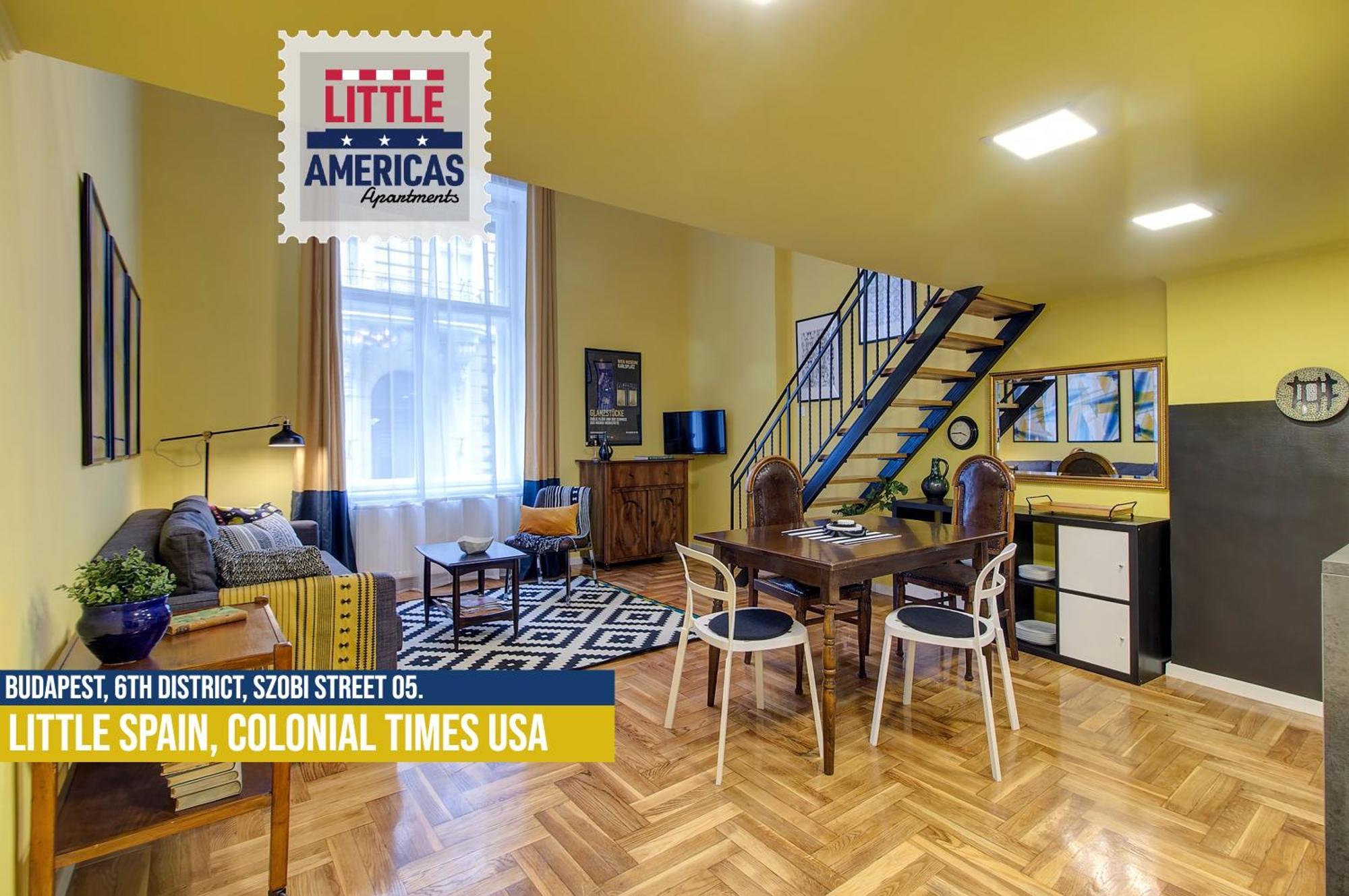 Little Americas Usa Colonial Times Apartments بودابست المظهر الخارجي الصورة