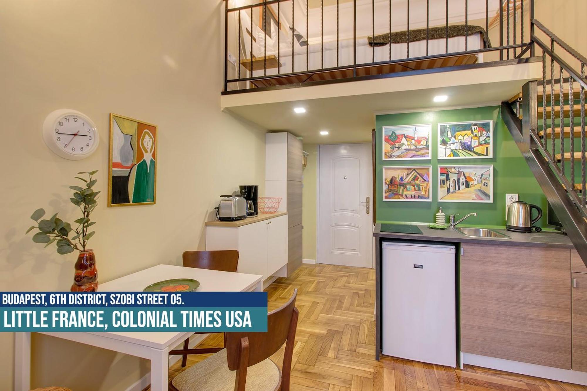 Little Americas Usa Colonial Times Apartments بودابست المظهر الخارجي الصورة