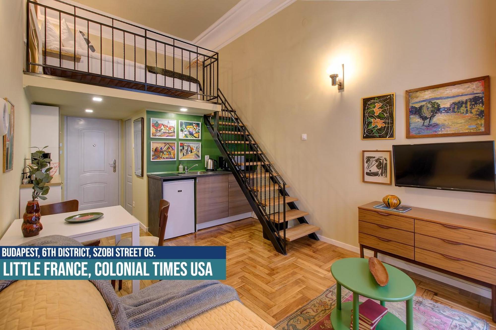 Little Americas Usa Colonial Times Apartments بودابست المظهر الخارجي الصورة