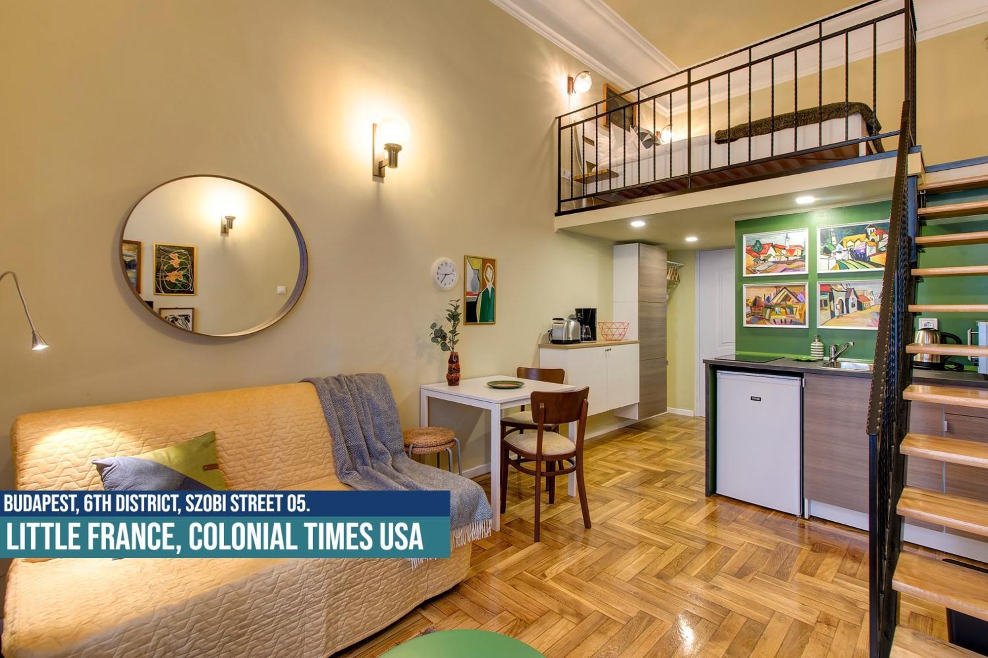 Little Americas Usa Colonial Times Apartments بودابست المظهر الخارجي الصورة