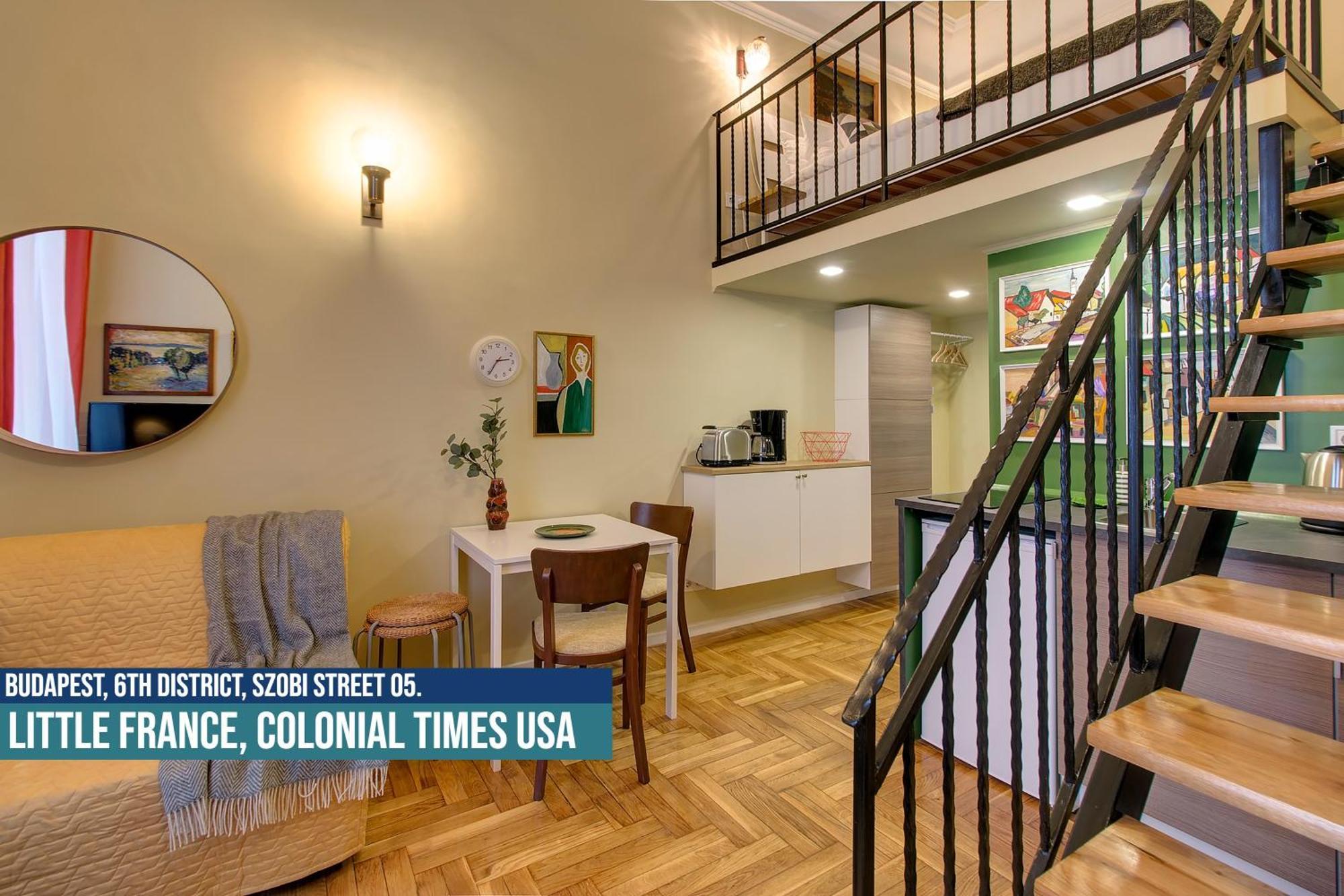 Little Americas Usa Colonial Times Apartments بودابست المظهر الخارجي الصورة